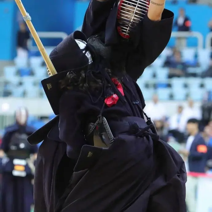 Laure Ruvoen sportive art martial kendo coachée par Alexandre Doleux